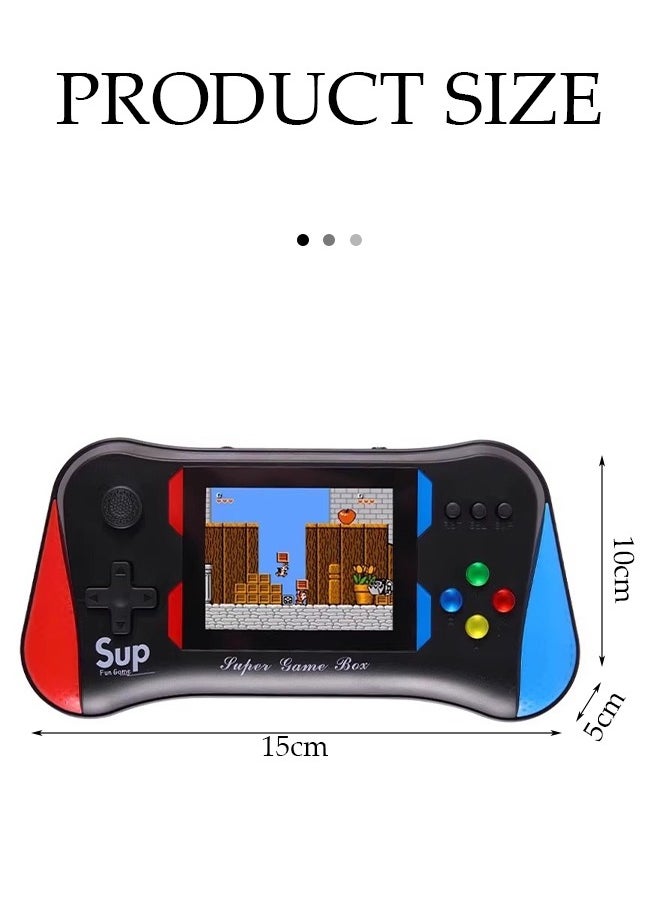 DUNISO - Handheld game console, 3.5-inch high-definition color screen retro portable game console, built-in 500 classic games, 1200mAh rechargeable, can connect to TV and controller - Image 1