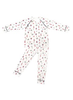 Boys Pajamas 100% Cotton Toddler Clothes Set Little Shark Long Sleeve Sleepwear 2 Piece Kids Pjs Size 5-7 Years