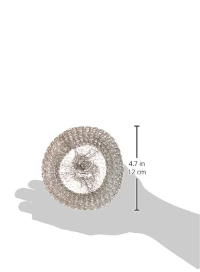 HOME DWELL Steel Wool Pads - 4 Pcs - Multi-Purpose Heavy Duty Cleaning Pads for Kitchen and Household - Image 4