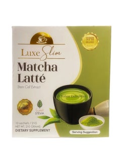 Matcha Latte with Stem Cell Extract