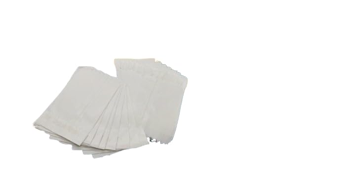 GLOBEADO Butter Paper Covers 55 x 8 inch Compact White Food Snacks Storage Parchment Paper Bags Single Use Keep Your Goodies Fresh MultipurposePremium NonStick Non Toxic