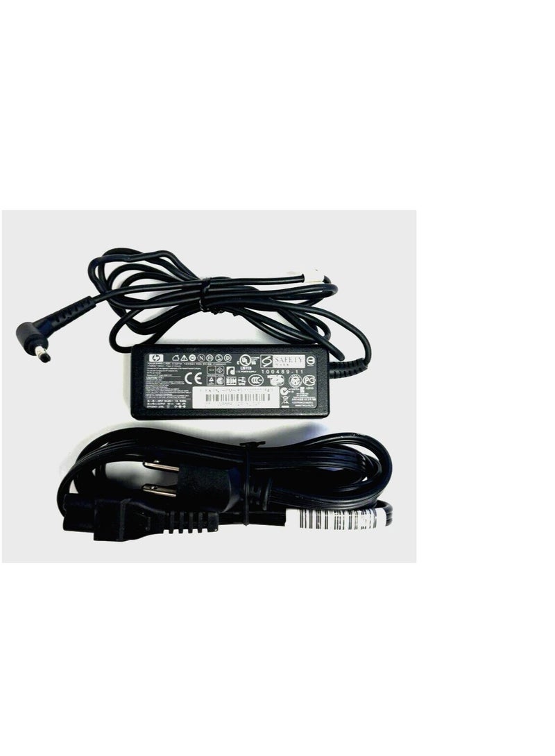 Terabyte 65W 19.5V 3.33A AC Adapter for H-P Chromebook 11 14 G3 G4 Pavilion X360 11 13 15-f Envy 13 15 17 Stream 11 13 14 Elitebook Folio 1040 g1 Laptop, HP Replacement Laptop Charger, Laptop AC adapter, Power Supply via blue tip - Image 1