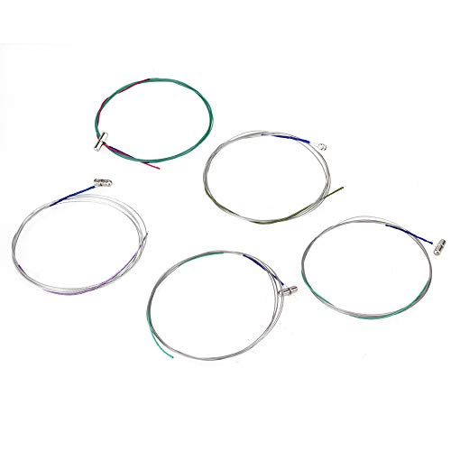 BQLZR Professional Chinese Guzheng Strings Music Steel Wire(#1-#5) A Pack of 5 - Image 1