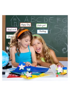 Y&D 6 Piece Highlighter Star Shape Colorful Fluorescent Pen Marker Watercolor 5 In 1 Colored for Note Taking  - Image 3