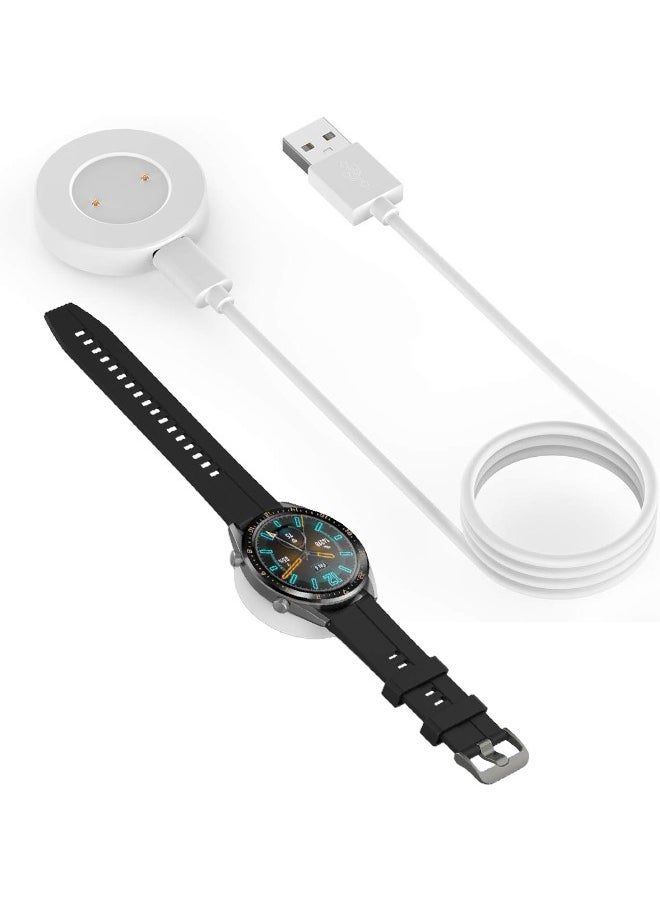 Generic Charging Dock with USB Cable for Huawei Watch GT, Magnetic Charger Stand Compatible with Smartwatch Models  - Image 1