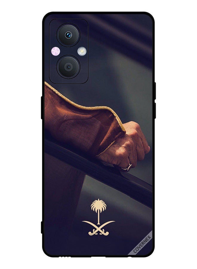 Covernex Protective Case Cover For Oppo A96 Hand & Saudi Arabia National Sign - Image 1