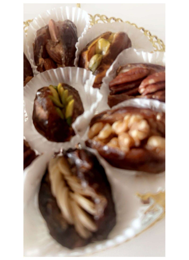 Generic - Stuffed Dates With Nuts And Caramel 450 gms - 1 Piece (only one stand) - Image 1