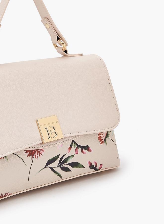 Flora Bella By Shoexpress FLORA BELLA SATCHEL BAG WITH DETACHABLE SHOULDER STRAP - Image 4