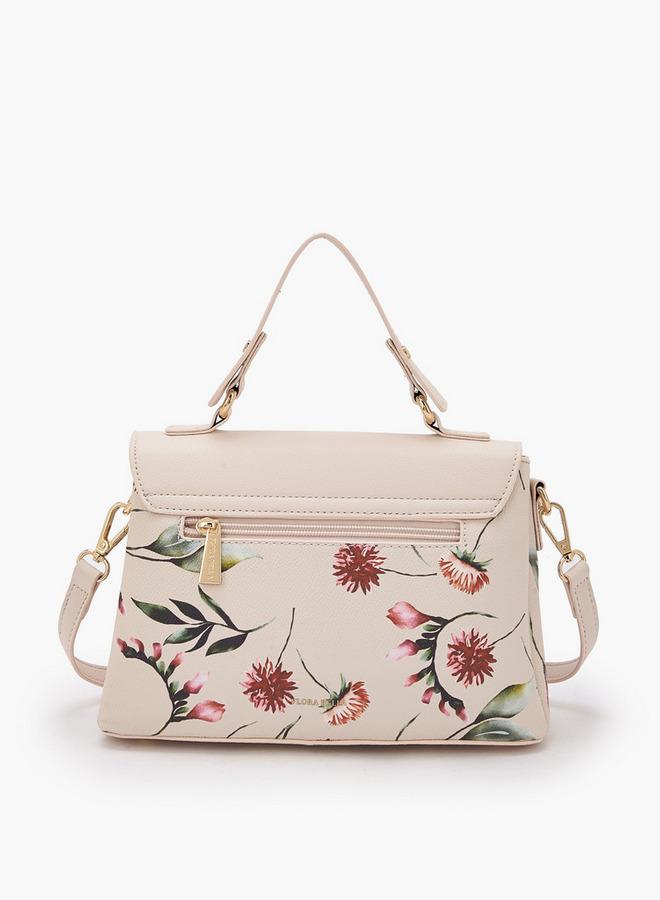 Flora Bella By Shoexpress FLORA BELLA SATCHEL BAG WITH DETACHABLE SHOULDER STRAP - Image 5