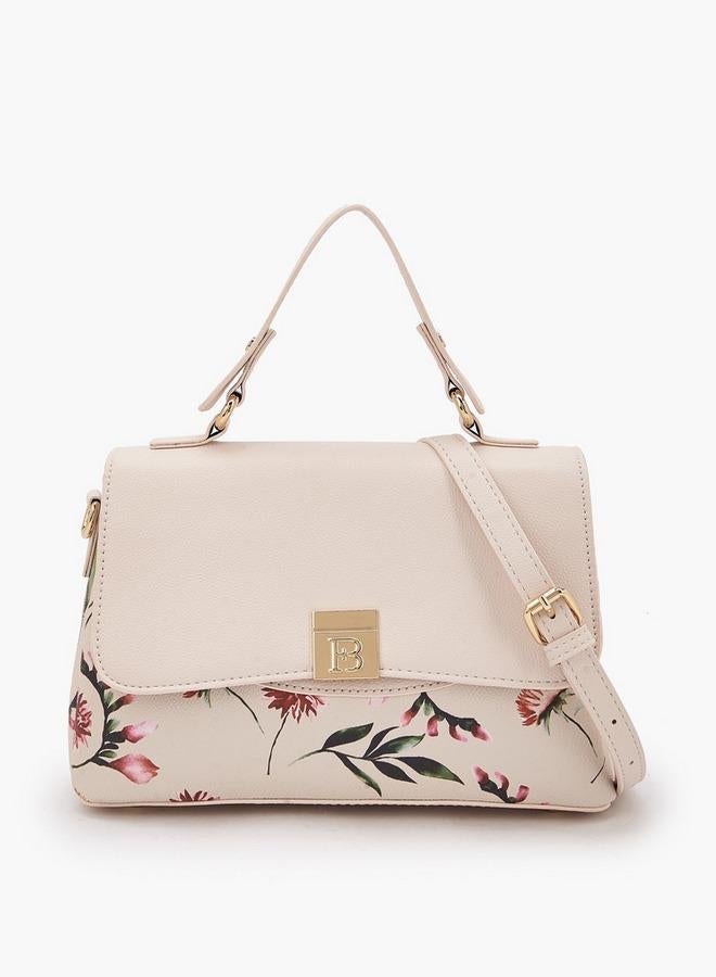 Flora Bella By Shoexpress FLORA BELLA SATCHEL BAG WITH DETACHABLE SHOULDER STRAP - Image 1