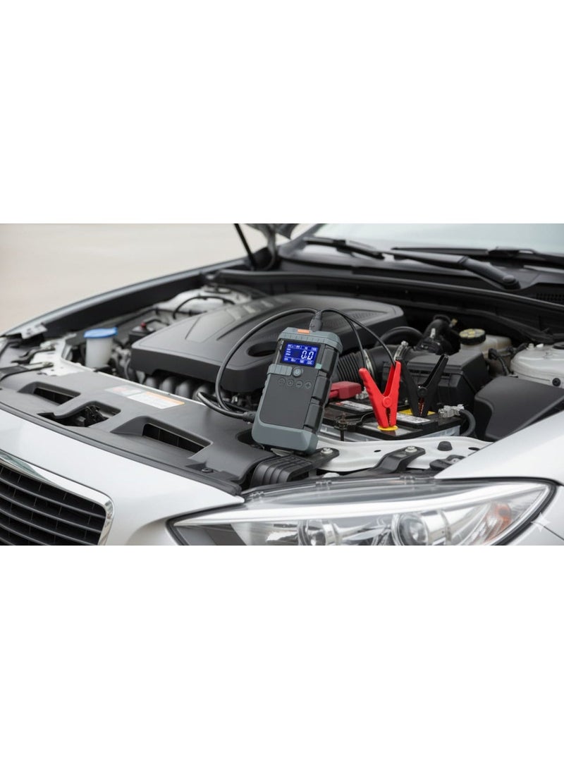 Super Energy 2-In-1 Power Bank Jump Starter and Tyre Air Compressor - Image 3