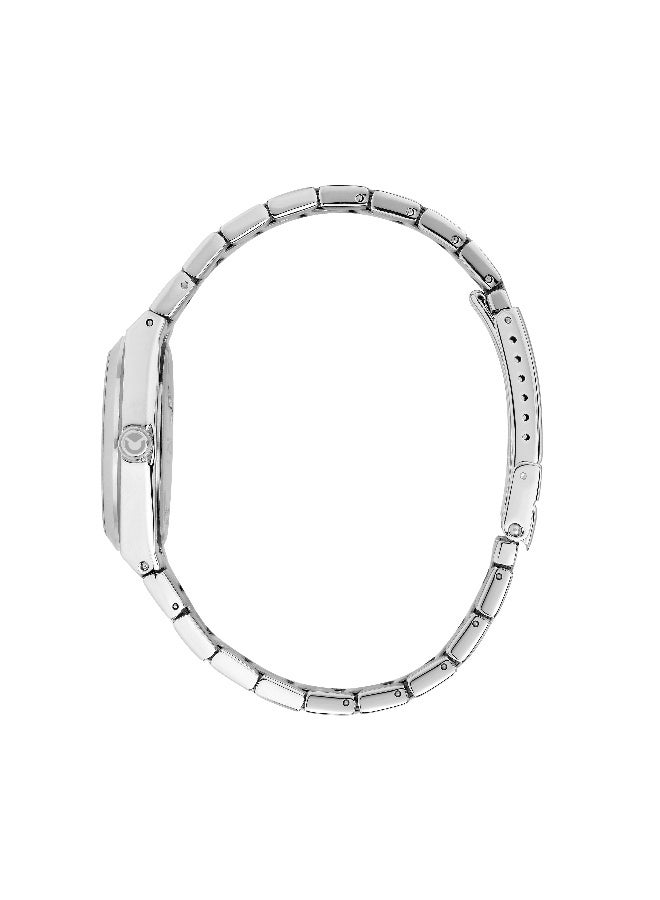 Sector Women's Blue Round Analog Dial with Silver Stainless Steel Band Watch - 34mm - R3253301502 - Image 3