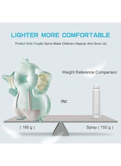 WINEENEE Baby Head Protector, PP Cotton Filling Baby Head Protector Backpack, Adjustable Baby Head Protection Safety Pad Backpack Wear for Crawling (Elephant)  - Image 5