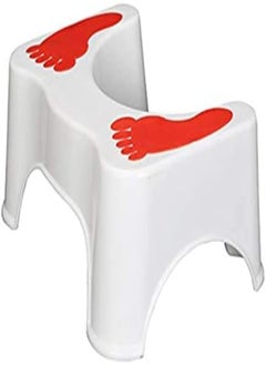 AKDC Anti-Slip Squatty Potty The Original Bathroom Toilet Stool With Foot Print  - Image 2