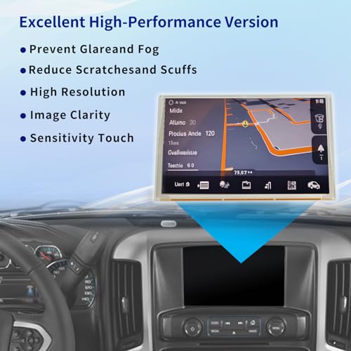 Getfarway شاشة LCD مقاس 8 بوصات 55 دبوس مع شاشة تعمل باللمس نظام الملاحة DJ080PA-01A تناسب شيفروليه سيلفرادو سوبربان تاهو كولورادو لجيمس سييرا يوكون أكاديا تيرين كانيون 2015 2016 2017 2018 2019 - Image 4