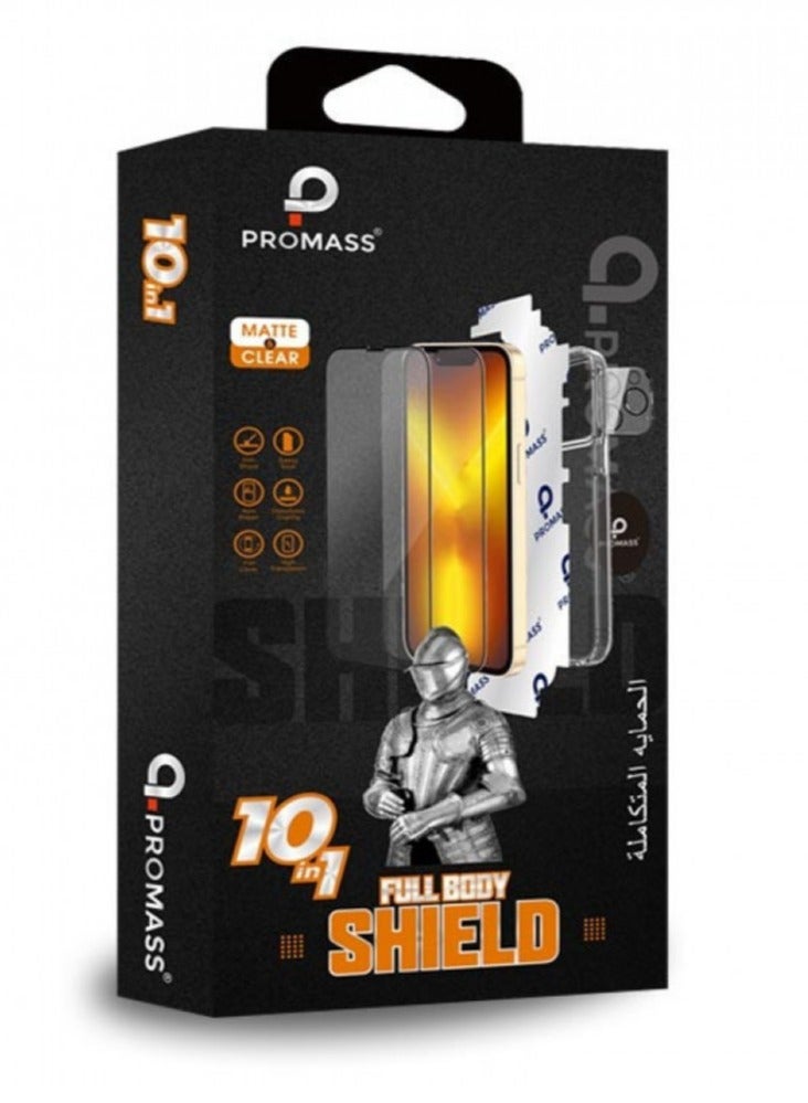 بروماس مجموعة الحمايه  ايفون 15 برو المتكاملة 10 في 1 حمايه تستحق الثقة متوافقة مع هاتف - Image 1