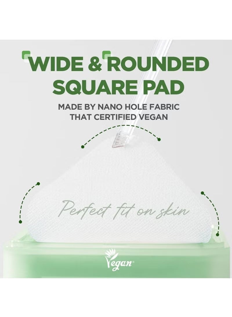 MEDIHEAL Teatree Trouble Facial Toner Pads with Tea Tree&Lactobacillus - Soothing Cotton Pads for Sensitive&Acne Prone Skin - Vegan Face Gauze, 100 Pads - Image 2