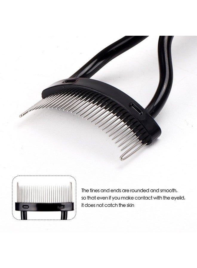 بي تي واي ام اس 4 قطعة لاش مشط رمش فاصل المعادن الأسنان ماسكارا مشط رمش محدد لاش فاصل أداة رمش فرشاة - Image 2