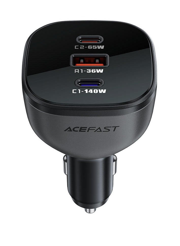 ACEFAST Fast Charge Car Charger B14 165W PD3.1 (2xUSB-C + 1xUSB-A) - Image 4