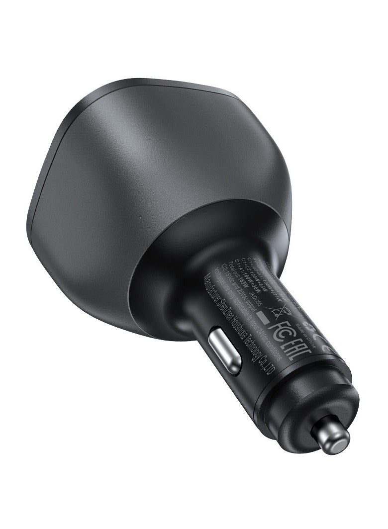 ACEFAST Fast Charge Car Charger B14 165W PD3.1 (2xUSB-C + 1xUSB-A) - Image 3