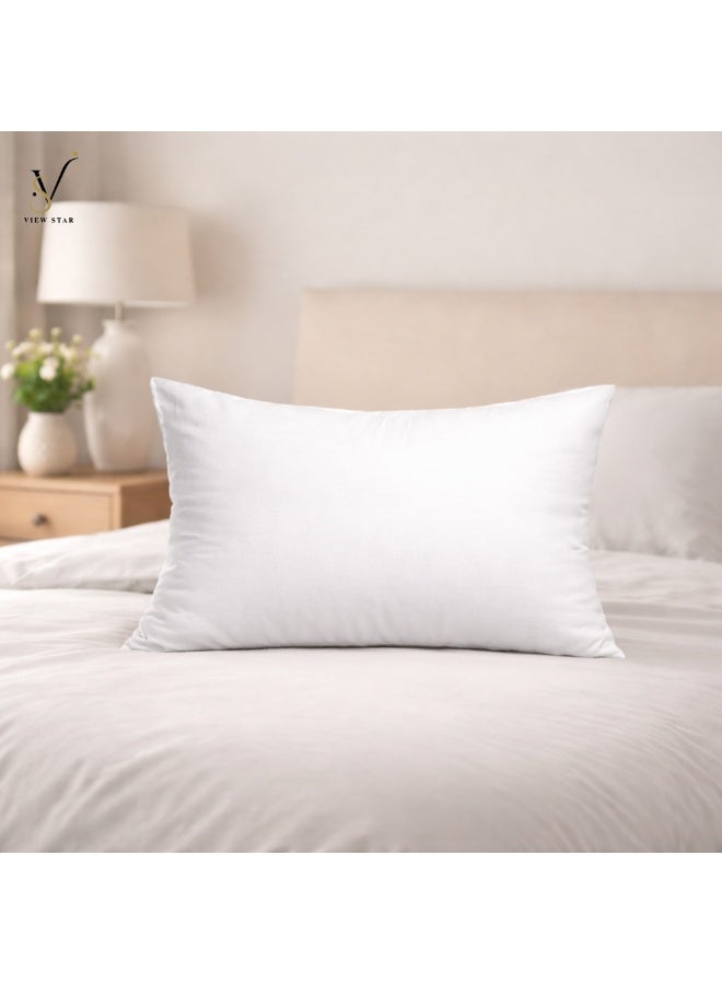 VIEW STAR Viewstar Luxury Sleeping Pillow – Ultra Soft Premium Bed Pillow for Comfortable Neck Support | Breathable Plush Filling | Hotel Quality Sleeping Cushion for Home & Travel - Image 3