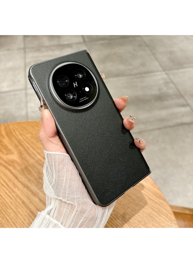 Case Compatible with OPPO Find N5 5G, Flip Cover Leather Case with Magnetic Suction Screen, Utra-Thin Anti Drop For OPPO Find N5 - Image 2