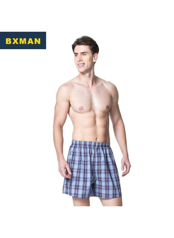 Bxman Extra Large Size Aladdin Pants Men's Underwear, Boxer Briefs, Pure Cotton Woven Loose Shorts, Ch923 Xxxxl - Image 4