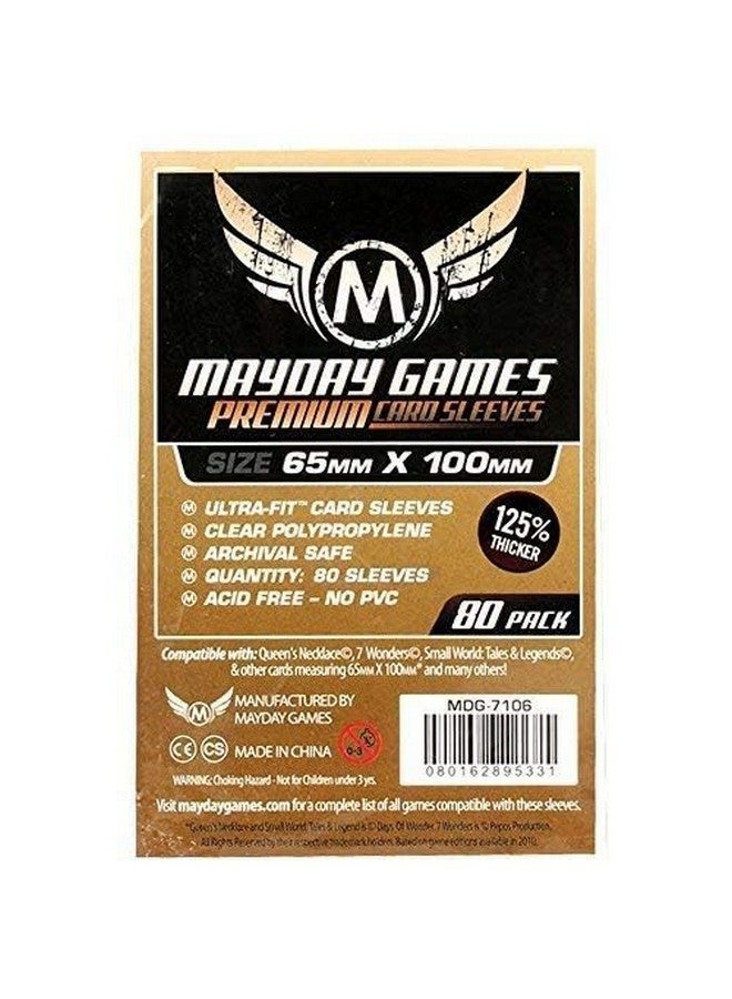 Mayday Games 7 Wonders Sleeves (65x100mm)-80 Premium - Image 3