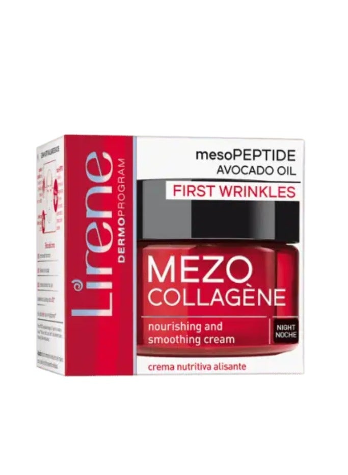 Lirene Mezo Collagen First Wrinkles Night Cream 50ml