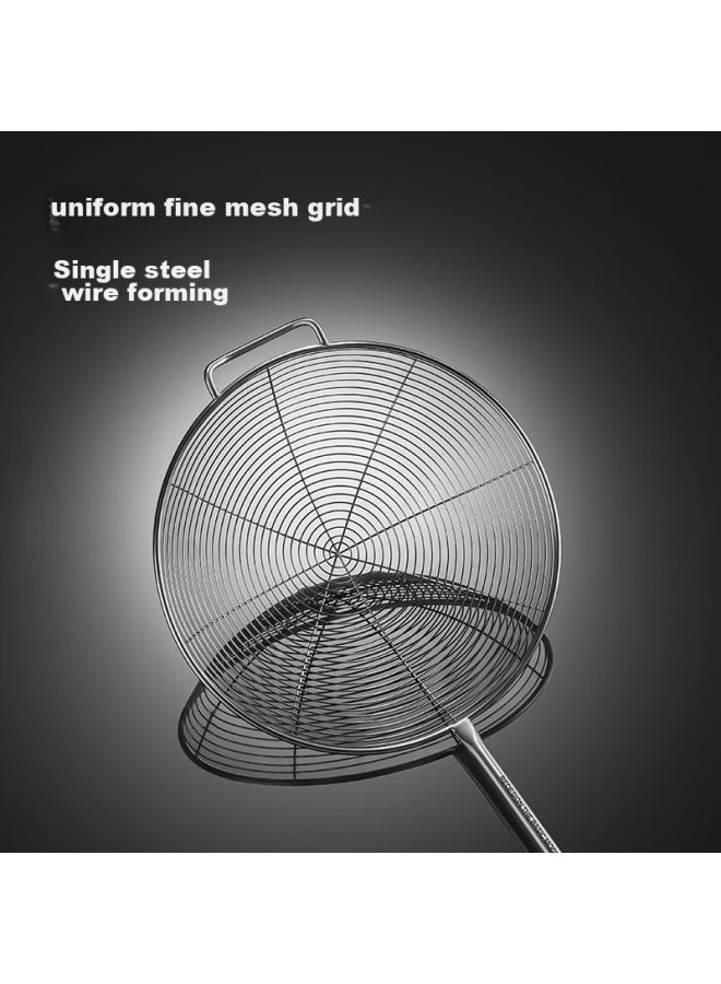 COOKER KING Chuidahuang 304 Stainless Steel Strainer, Skimmer, Colander, Hot Pot Ladle, Frying Spoon, Skimmer, Heat-resistant Handle, Small Size  - Image 5
