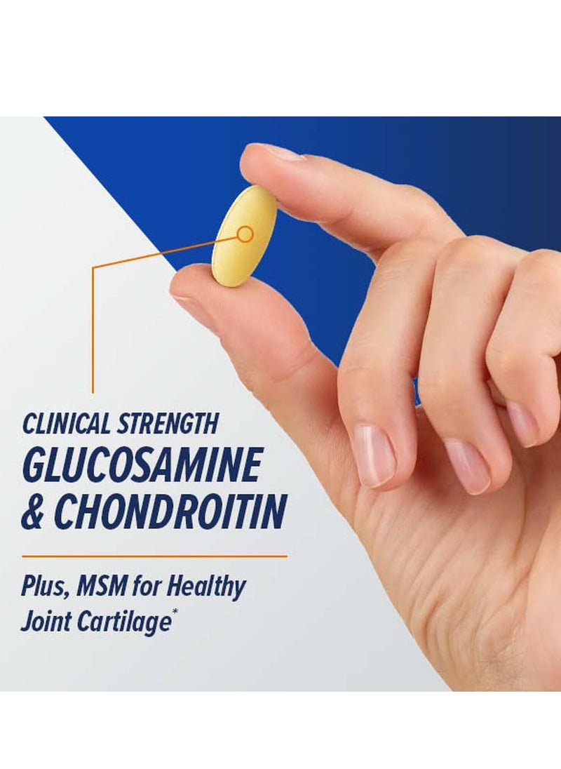 GNC - GNC TriFlex Fast-Acting | Improves Joint Comfort and Stiffness, Clinical Strength Doses of Glucosamine/Chondroitin and Boswellia- Plus Turmeric | 120 Caplets - Image 1