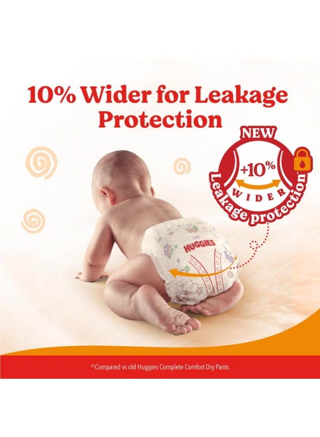 Huggies Comfy Pants Baby Diaper, Large (L) Size (9-14 Kgs), Pack of 192 (96 count, Pack of 2) - Image 3