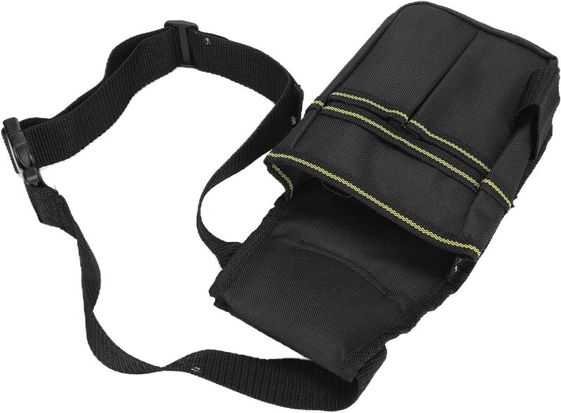Oxford Cloth Tool Belt, Tear High Load Bearing Tool Pouch, Lightweight Portable Multifunctional Belt Pouch for Electricians Carpenters Technicians - Image 2