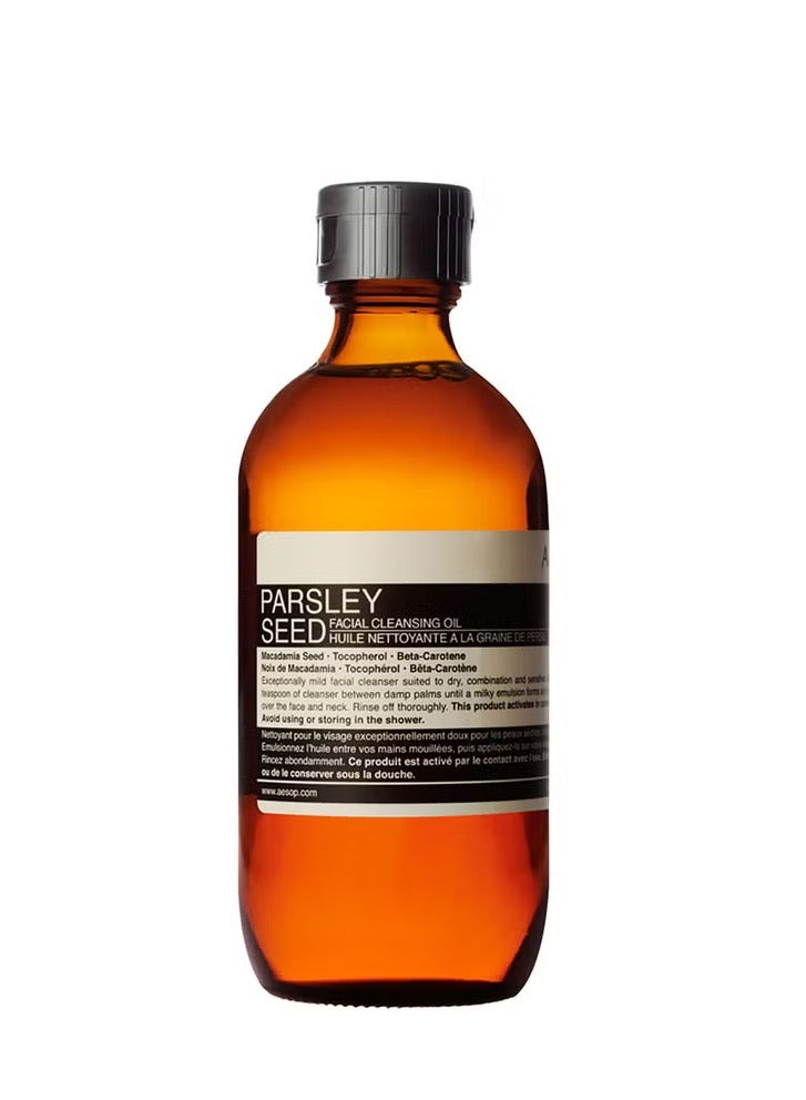 Aesop Parsley Seed Facial Cleansing Oil 200ml - Image 1