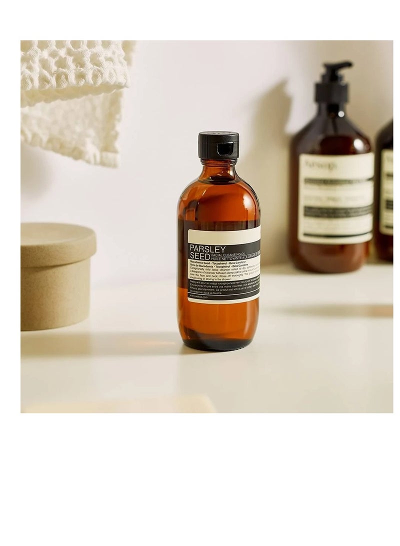 Aesop Parsley Seed Facial Cleansing Oil 200ml - Image 2