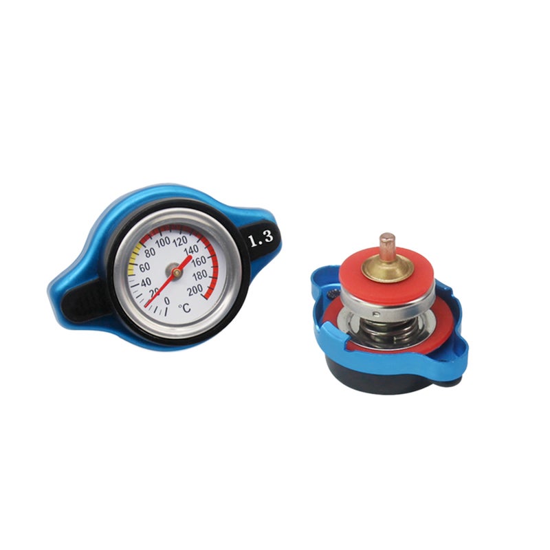 Universal Thermo Thermostatic Radiator Cap Cover with Water Temperature Gauge - Image 4