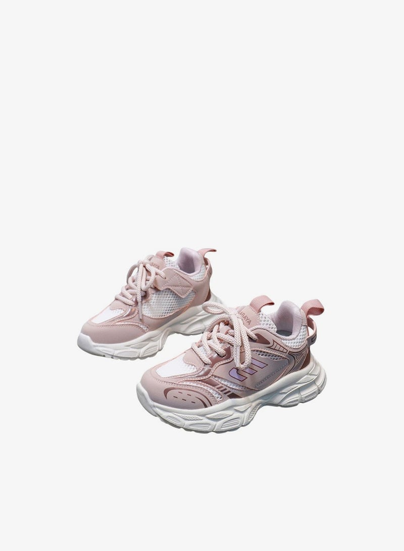 Babaya Girls Play Runners Lace Up Sneakers - Image 1