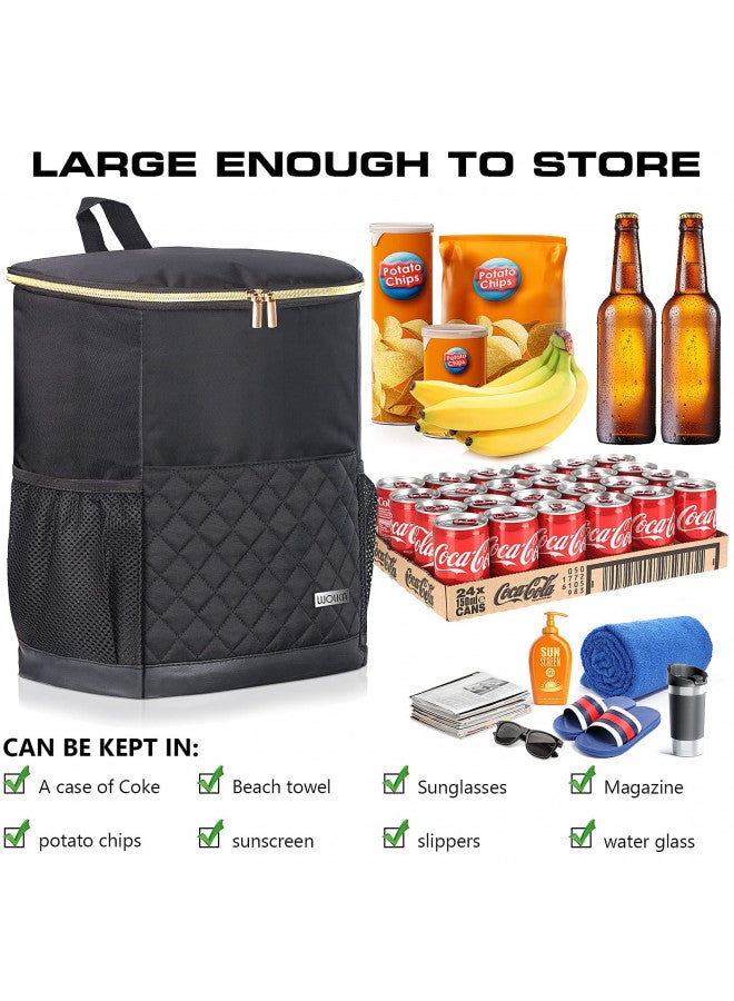 Wolka Wolka Cooler Backpack 30 Cans,Portable Backpack Coolers Insulated Leak Proof,Waterproof Soft Sided Cooler Bag for Travel,Beach,Camping,Picnic,Lunch Backpack for Women  - Image 1