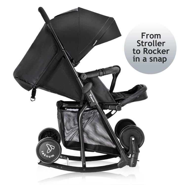 TEKNUM 2in1 Glide Stroller – Black - Image 5