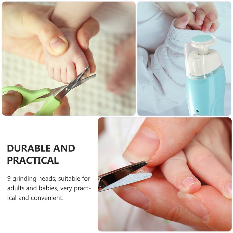 1 Set Baby Nail Trimmer Electric Nail File Infant Fingernails Polisher - Image 5