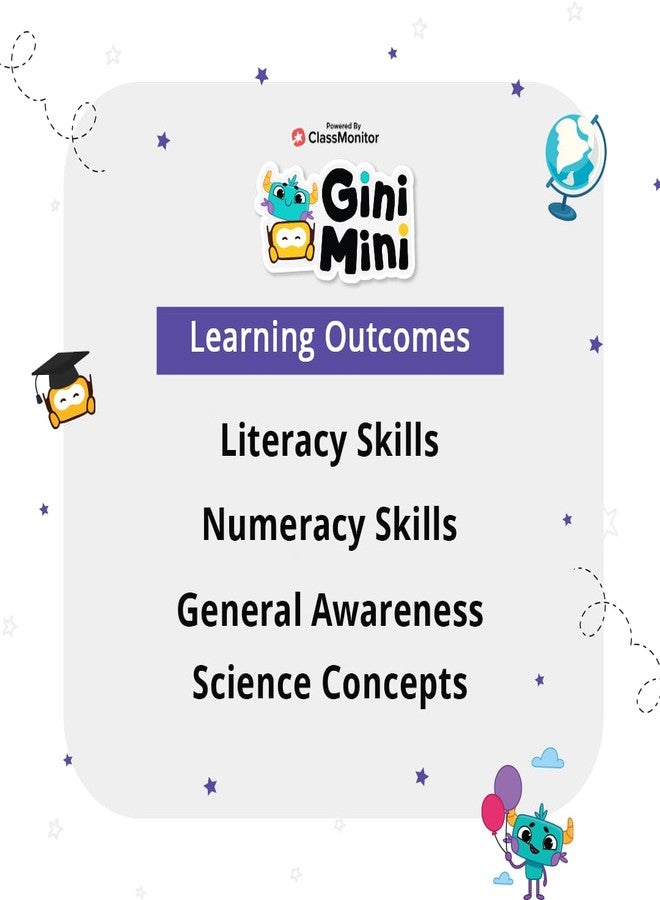 GiniMini 300+ Worksheets & STEAM Activity Kit Combo for Kids 4 5 6 7 Years | Science, English, Math | STEM Toys, DIY, Learning & Writing Practice, Technology Engineering Art, Gift for Boys & Girls - Image 4