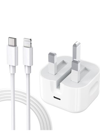 white Full charger 20w