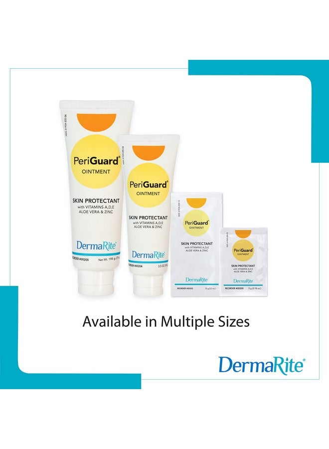 dermarite DermaRite's PeriGuard Ointment Skin Protectant - Vitamins A, D, E, Aloe Vera & Zinc, Goes on Clear, Easy to Remove - 7 oz. Tube, 2 Count - Image 4