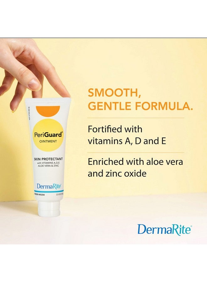 dermarite DermaRite's PeriGuard Ointment Skin Protectant - Vitamins A, D, E, Aloe Vera & Zinc, Goes on Clear, Easy to Remove - 7 oz. Tube, 2 Count - Image 2