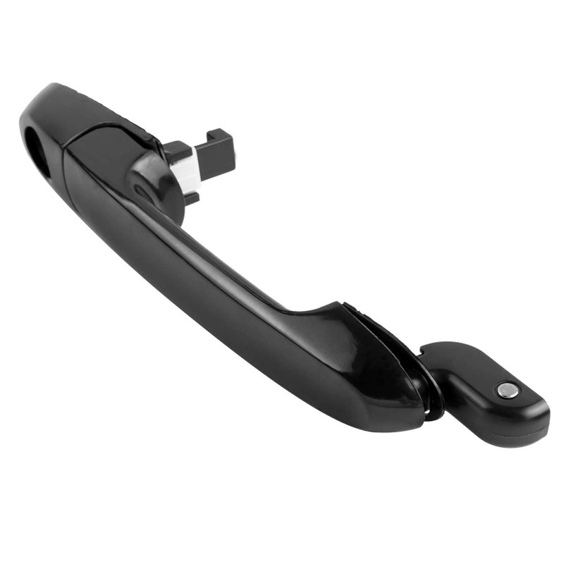 NPAUTO NPAUTO Exterior Door Handle Front Right Passenger Side Replacement for Hyundai Accent 2006 2007 2008 2009 2010 2011, Black, 80699 826601E050  - Image 4