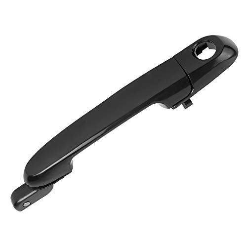 NPAUTO Front Front Right Passenger Side Exterior Door Handle Replacement for Hyundai Accent 2006 2007 2008 2009 2010 2011, Black, 80699 826601E050 - Image 1