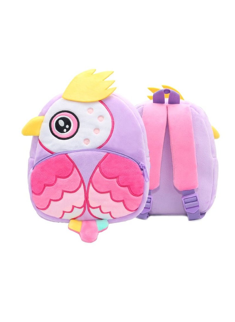 Y&D 1-Piece Zoo Children Kindergarten Knapsack Owl  - Image 1
