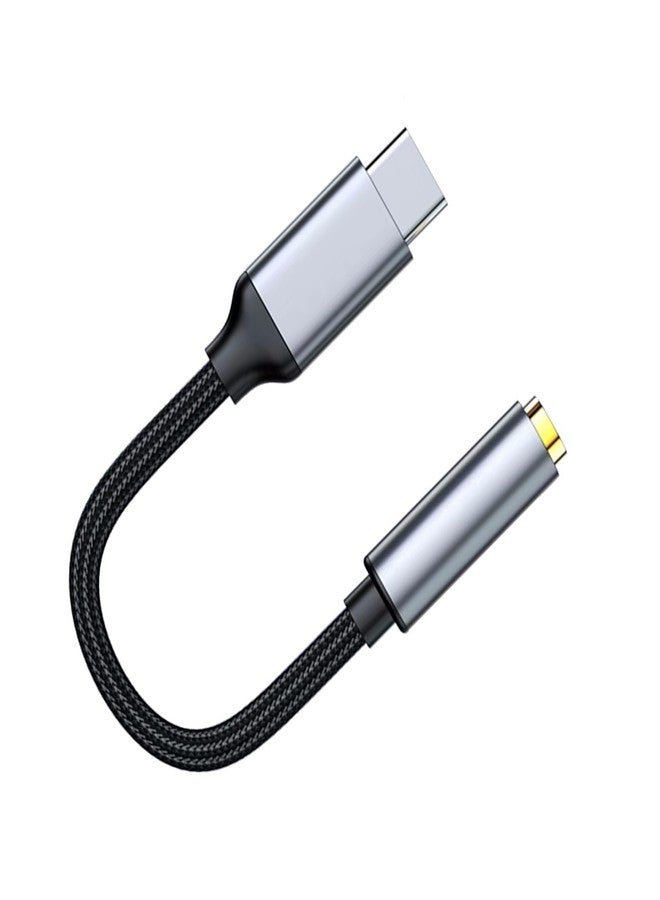 ienza 3.5mm 1/8 Inch Aux to USB C Audio Headphone Jack Adapter - Type C/USBC to Aux Converter Dongle Cable for iPhone 15/16, iPad, MacBook, Samsung Galaxy, Google Pixel, Moto, LG, PC, Laptop - Image 1
