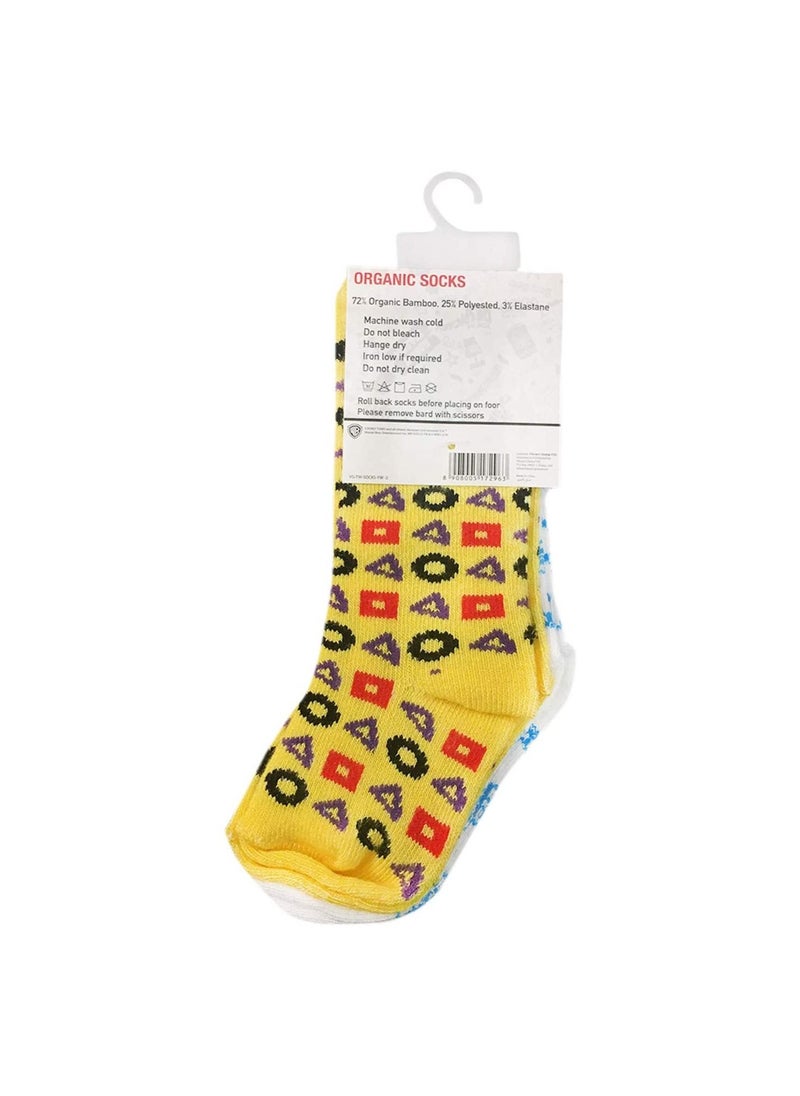 Warner Bros - Warner Bros Tweety Sock, Printed, 12 - 24 Months, Set of 6 - Image 1