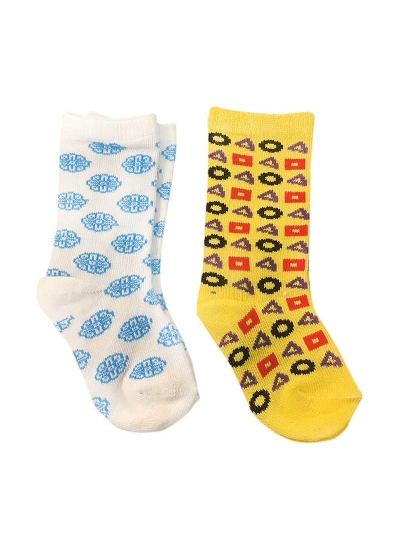 Warner Bros - Warner Bros Tweety Sock, Printed, 12 - 24 Months, Set of 6 - Image 1